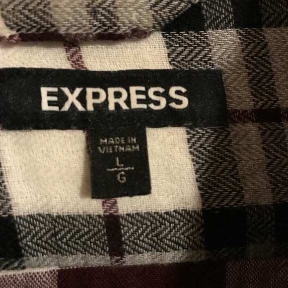 Express Flannel Shirt - SUPER SOFT - Large - Picture 3 of 5